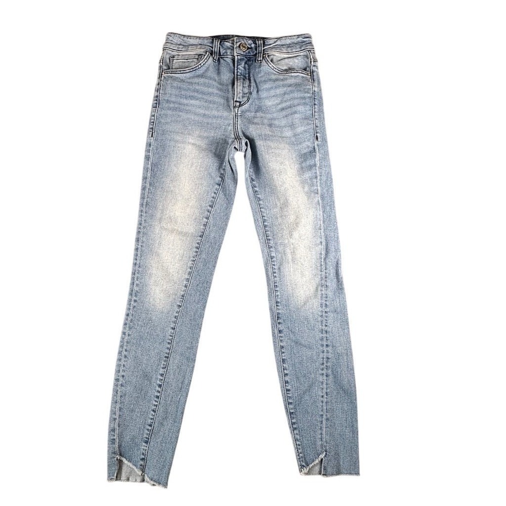 Mavi Tess‎ Twisted Jeans Womens 25 Light Wash High Rise Skinny Stretch